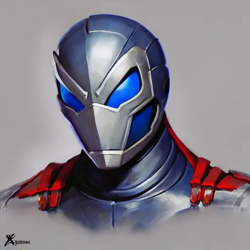 Image similar to greg manchess portrait painting of armored spiderman ultraman grey fox from metal gear cyborg gay japanese - american hybrid as overwatch character, medium shot, asymmetrical, profile picture, organic painting, sunny day, matte painting, bold shapes, hard edges, street art, trending on artstation, by huang guangjian and ail elvgren and sachin teng