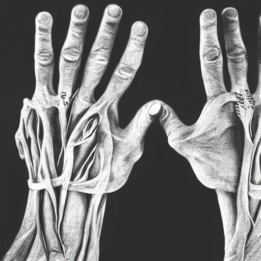 Prompt: hands!!!!!, 4 k photorealism, by koryeba, andor kollar, pablo perdomo, serge minhulin, and anatomy for sculptors, trending on unsplash, 4 k quality, intricately defined, complexly detailed