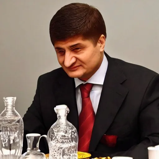 Image similar to akhmetov daniyal drinking