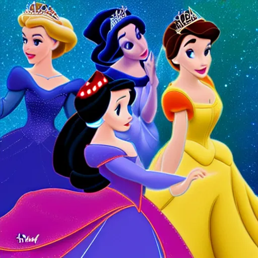 prompthunt: Princess Anastasia Disney, modern style, ultra HD, 2D, lgbt