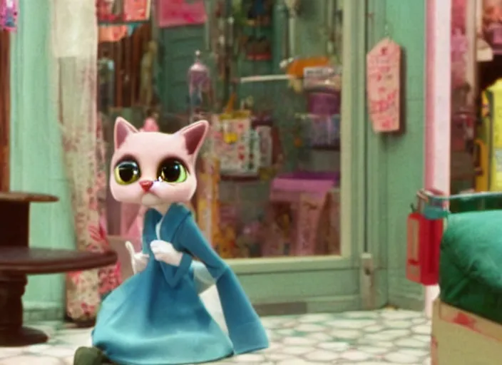 Image similar to littlest pet shop cat in amelie ( 2 0 0 1 )