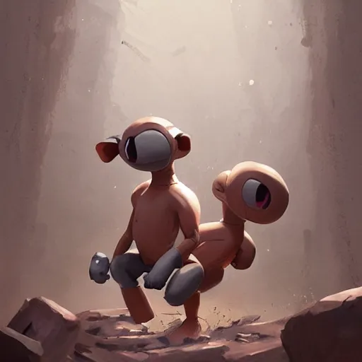 Image similar to Hitmontop ,Greg rutkowski, Trending artstation, cinematográfica, digital Art