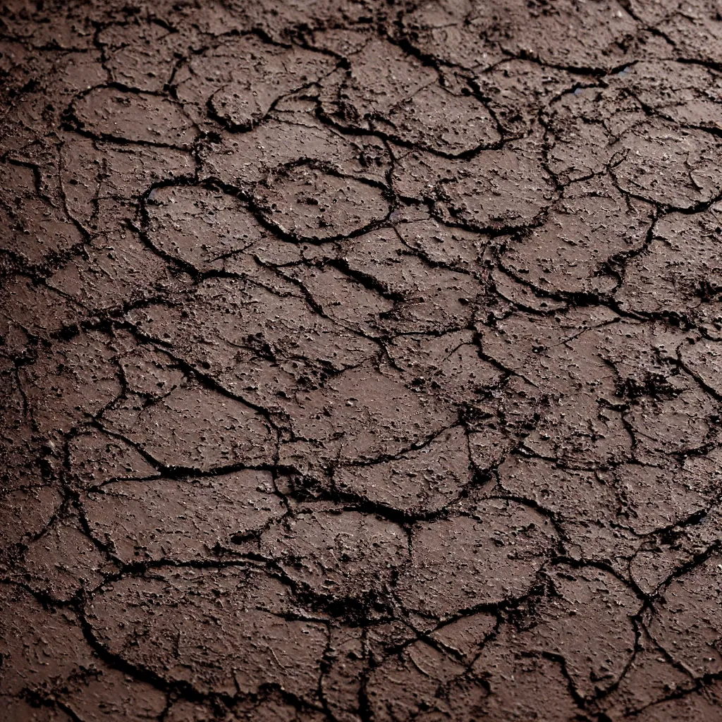 Image similar to 4 k seamless muddy puddle texture, material, 8 k, hi - res