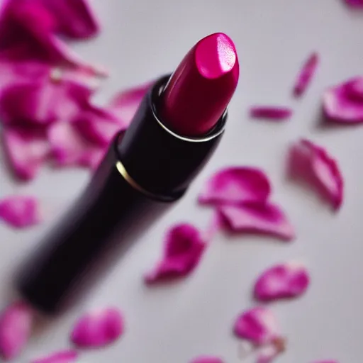 Prompt: lipstick. product photo. glamour photography. 2 0 2 3.