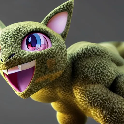 Prompt: real life pokemon, mew, photorealistic, award winning photograph, intricate, very detailed, octane render, 4 0 mm