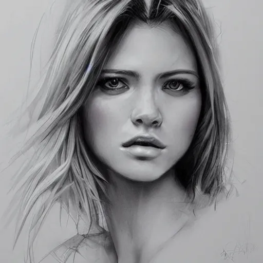 Image similar to portrait by Stanley Artgerm