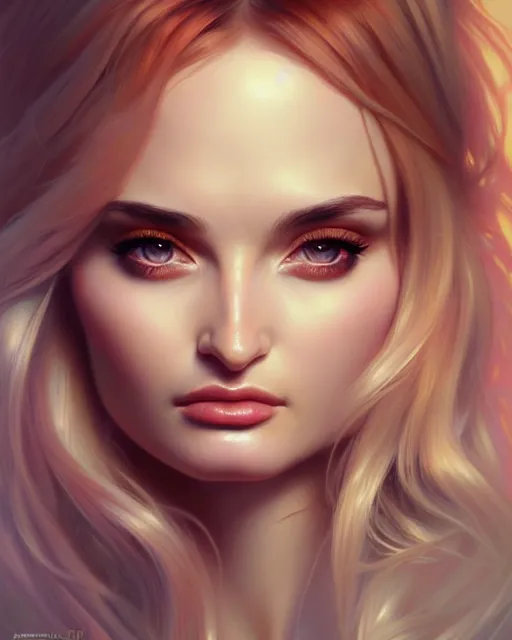 Image similar to beautiful kim petras, perspective, portrait, fantasy, ultra detailed, elegant, intricate, dynamic lighting, hyperrealism, digital art, digital painting, artstation, wlop, sharp focus, illustration, art by artgerm and greg rutkowski and alphonse mucha, 8 k