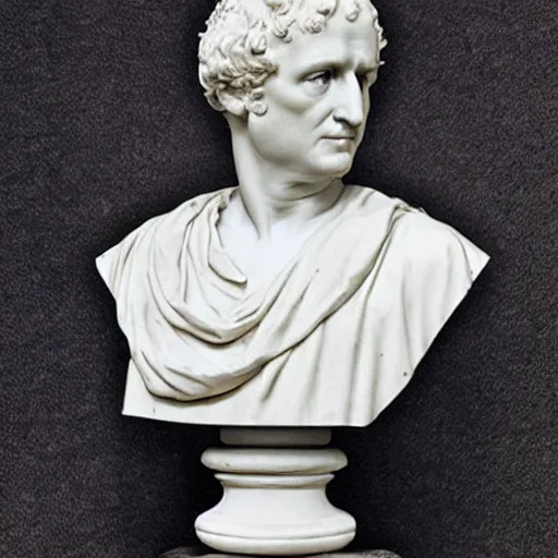 Image similar to julius cesar's bust