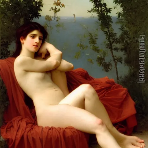 Prompt: good night! in the style of william bouguereau, alexandre cabanel, jules joseph lefebvre oil on canvas, 1 8 6 0, 4 k resolution