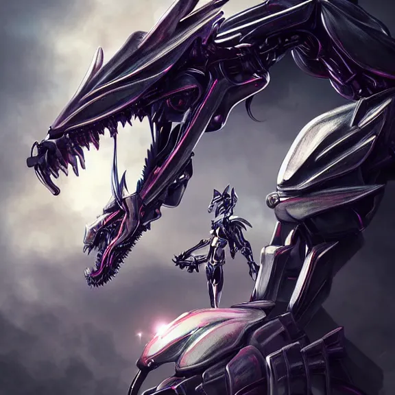 Prompt: detailed maw shot of a gigantic elegant beautiful stunning hot anthropomorphic robot mecha female dragon, eating a tiny human pilot, with sleek silver metal armor and cat ears, OLED visor over eyes, the human sitting inside the detailed high quality dragon maw, about to be dragon food, food pov, prey pov, micro pov, vore, digital art, mawshot, dragon vore, furry art, high quality, 8k 3D realistic, macro art, micro art, Furaffinity, Deviantart, Eka's Portal, G6