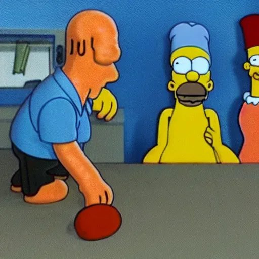 Image similar to Homer Simpson in claymation