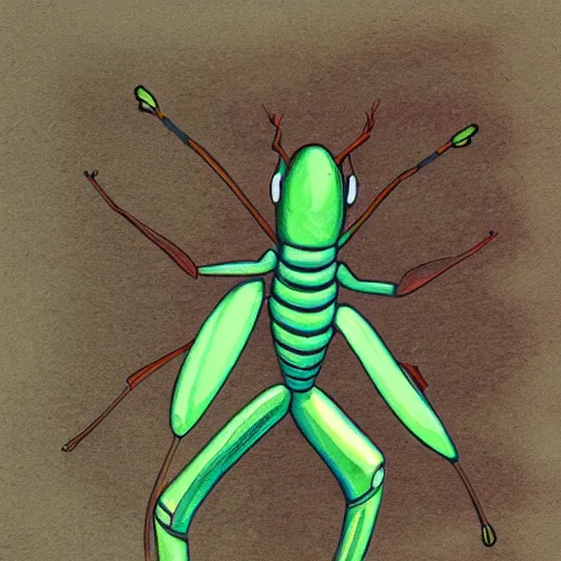 Prompt: mantis