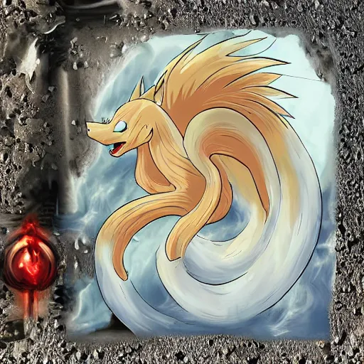 Prompt: Ninetales