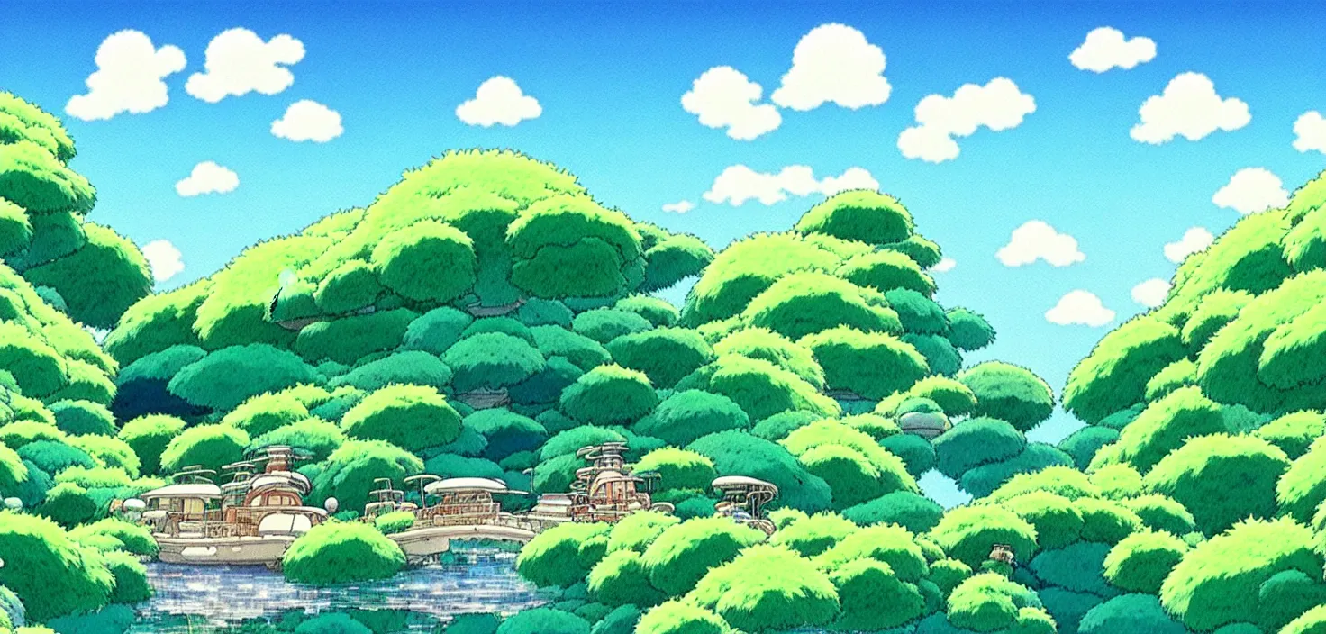 Image similar to exquisite studio ghibli landscape