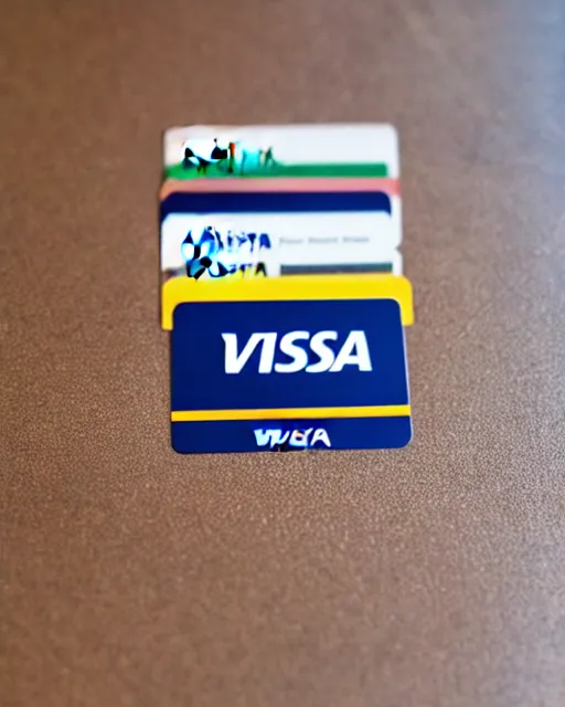 Image similar to Credit Card Ad for Visa