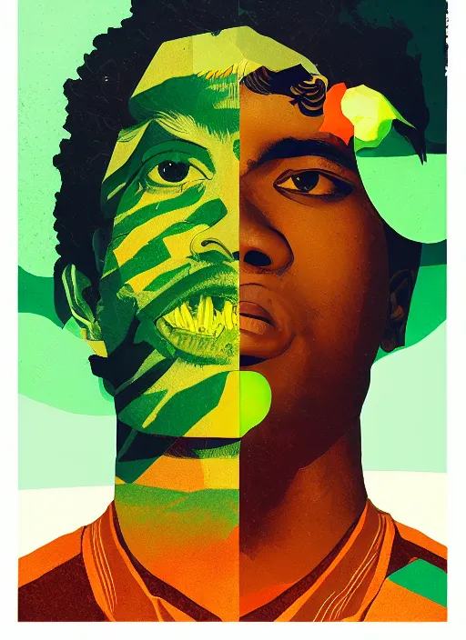 Image similar to profile picture by sachin teng x ofwgkta, marijuana, organic painting, asymmetrical, green, marijuana smoke, matte paint, hard edges, energetic