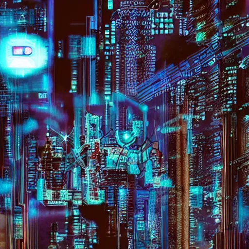 Prompt: Beautiful Photo of Arduino Uno. Cyberpunk. 4K