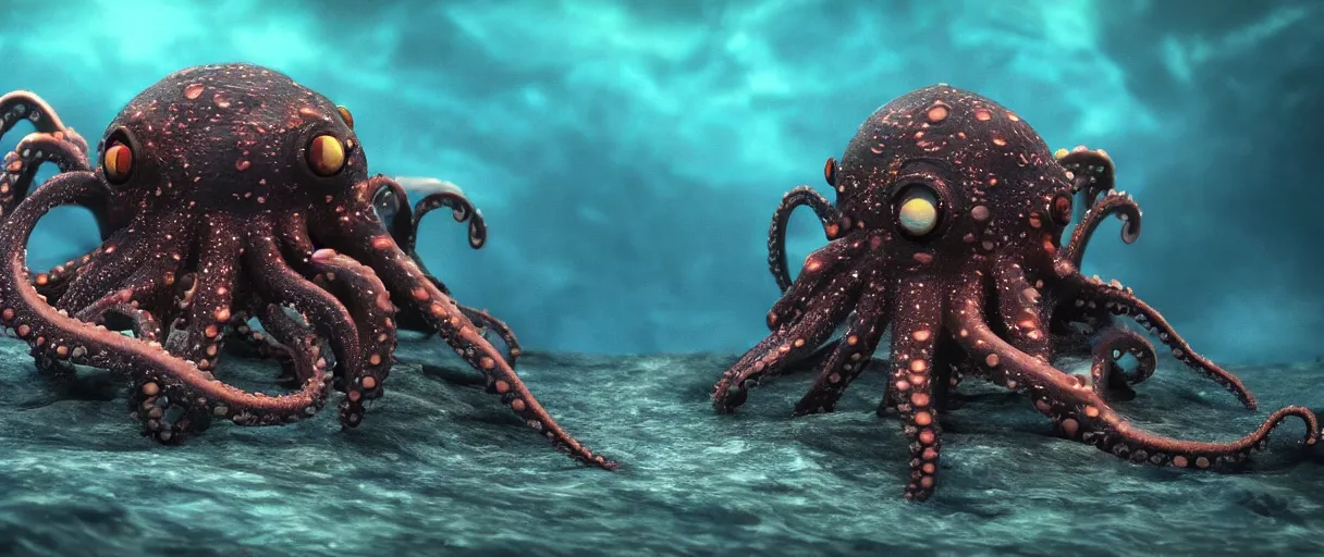 Prompt: ocean octopus monster dramatic lighting cinematic establishing shot extremely high detail foto realistic cinematic lighting post processed