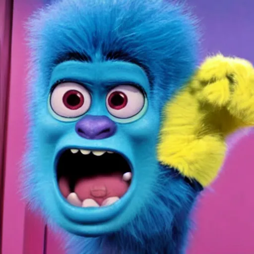 Image similar to kevin hart in monsters inc