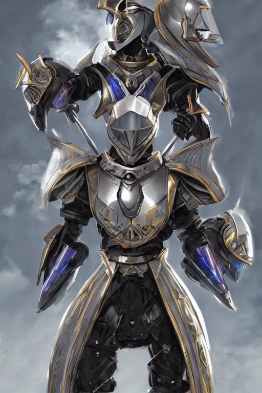 Image similar to helmet armor guardian destiny in witch queen illumination ray tracing hdr fanart arstation by sung choi robot ninja mask and eric pfeiffer and gabriel garza and casper konefal