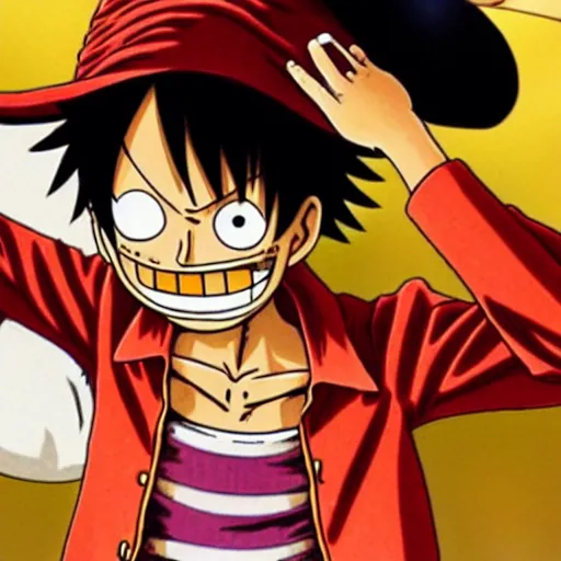 Prompt: luffy by eiichiro oda