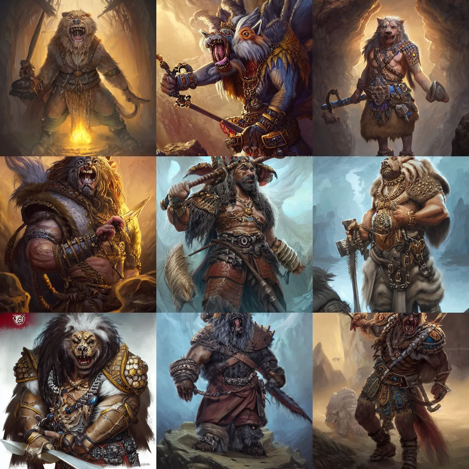 Prompt: pathfinder gnoll damphir magus, highly detailed, d & d, fantasy, highly detailed, digital painting, trending on artstation, concept art, sharp focus, illustration, global illumination, shaded, art by artgerm and greg rutkowski and fuji choko and viktoria gavrilenko and hoang lap