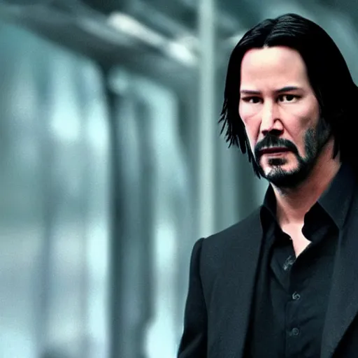 Prompt: Keanu Reeves in blade 4K quality Super Realistic