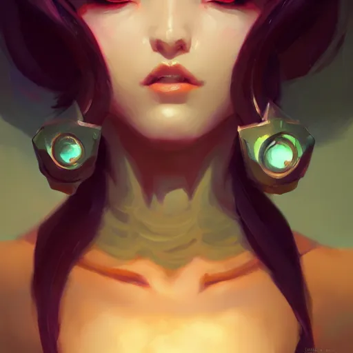 Prompt: portrait of mel medarda from league of legends, art by pete mohrbacher and guweiz and ilya kuvshinov, digital art, highly detailed, intricate, sharp focus, trending on artstation hq, deviantart, unreal engine 5, 4 k uhd image