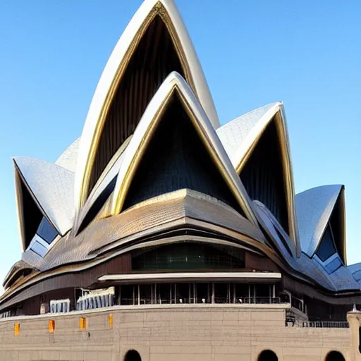 Prompt: “ opera house, in style of gaudi ” - n 4