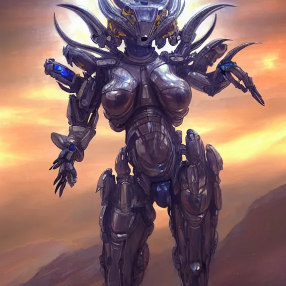 Prompt: giant stunning goddess shot, galactic sized beautiful hot anthropomorphic robot mecha female dragon, floating in space, larger than the planet, holding the earth in her hands, claws wrapped around earth, looming over earth, detailed sleek silver armor, sharp claws, epic proportions, epic scale, highly detailed digital art, sci fi, furry art, macro art, dragon art, goddess art, warframe fanart, destiny fanart, anthro, furry, giantess, macro, furaffinity, deviantart, 8k 3D realism
