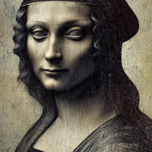 Prompt: leonardo davinci digital painting artwork by Stephen Bliss cinematic