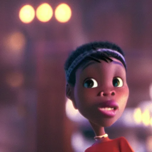 Prompt: a cinematic still of the Pixar version of Paid in Full (2002) epic lighting, shallow depth of field