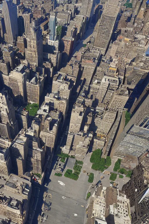 Image similar to medieval new york city, wide angle, long shadows, ultra realistic, artgem, volumetric, 8 k
