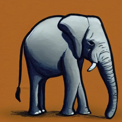 Image similar to An elephant in a spacesuit