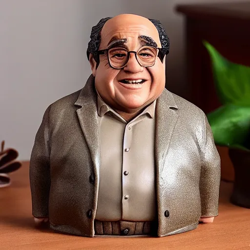 Image similar to Precious Moments ceramic figure of Danny Devito