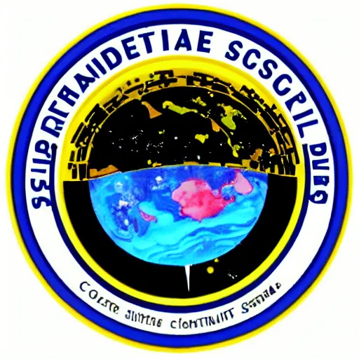 Image similar to centre for satellite data in environmental science logo mission patch