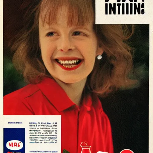 Image similar to 1990s advertisement