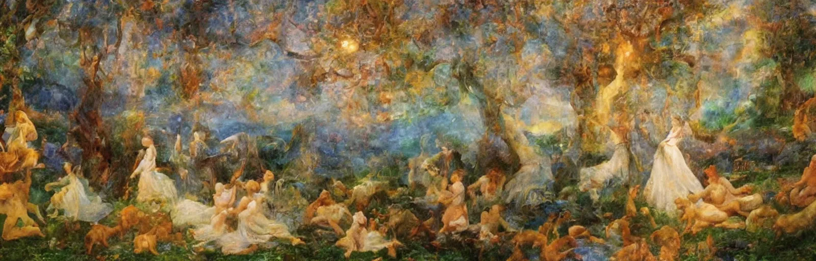 Prompt: Fantasia on a Theme by Thomas Tallis, impressionism, epic, beautiful