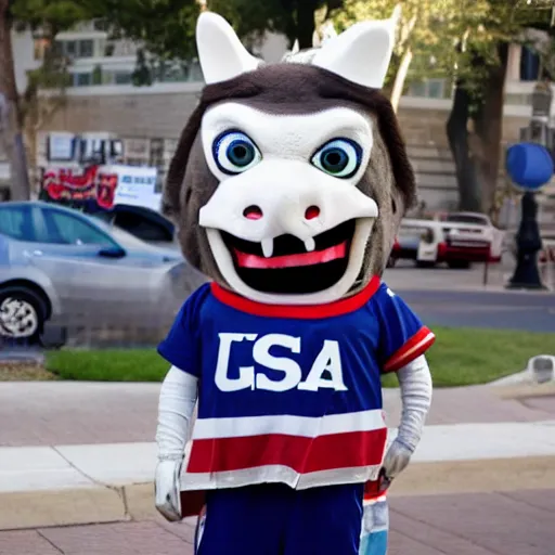 Prompt: usa 3 rd party political mascot,
