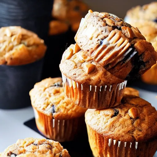 Image similar to photo of muffins that look like cats