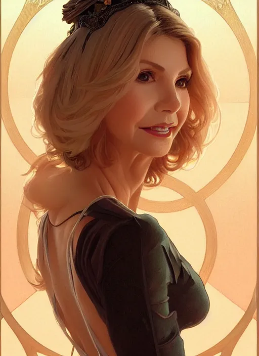 Prompt: portrait of olivia newton john, fullbody, intricate, elegant, highly detailed, my rendition, digital painting, artstation, concept art, smooth, sharp focus, art by artgerm and greg rutkowski and alphonse mucha and uang guangjian and gil elvgren and sachin teng, symmetry!!