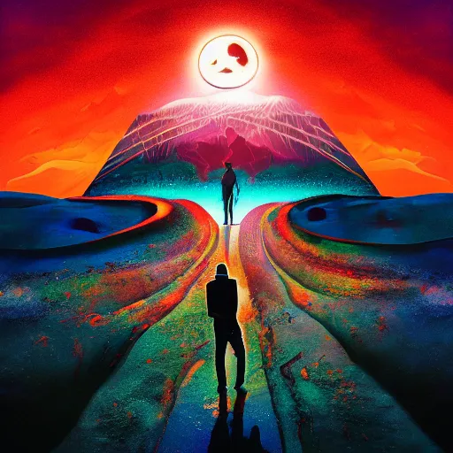 Prompt: epic album art, cover art, poster, dramatic