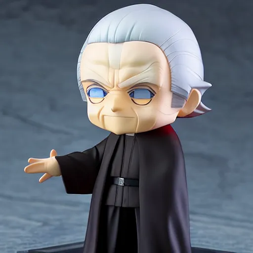 Image similar to nendoroid emperor palpatine, detailed, custom