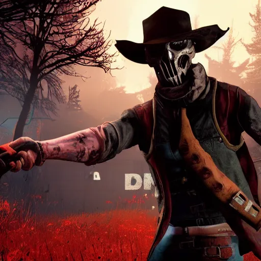 Image similar to the gunslinger in dead by daylight