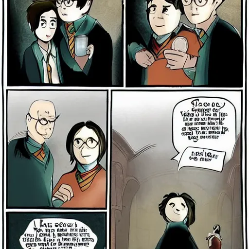 Image similar to how harry potter should have ended