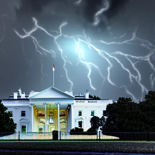 Prompt: uhd photorealistic hurricane made of cash in front of the white house, 8 k, cinematic lighting, in the style of ayami kojima and greg rutkowski with vivid colors and crisp details