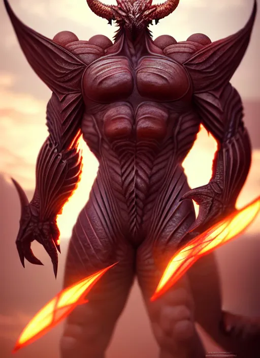 Prompt: muscular and tall humanoid dragon!!!! draconian!! scale armor!! character concept art, sharp focus, octane render! unreal engine 5! highly rendered!! trending on artstation!! detailed linework!! illustration by artgerm, wlop, and chie yoshii
