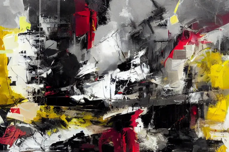 Image similar to artwork by adrian ghenie