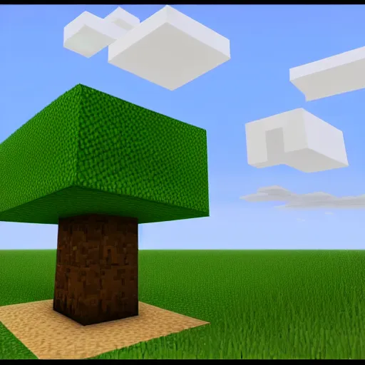 Image similar to HD minecraft animation, cinema4d