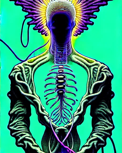 Prompt: low angel, American total of Ebola virus, intrinsic , coloring by Ernst Haeckel, pastel coloring, cyber punk, ink by Frank Miller, beeple rendering, style by Jim Jarmusch, hasselblatt